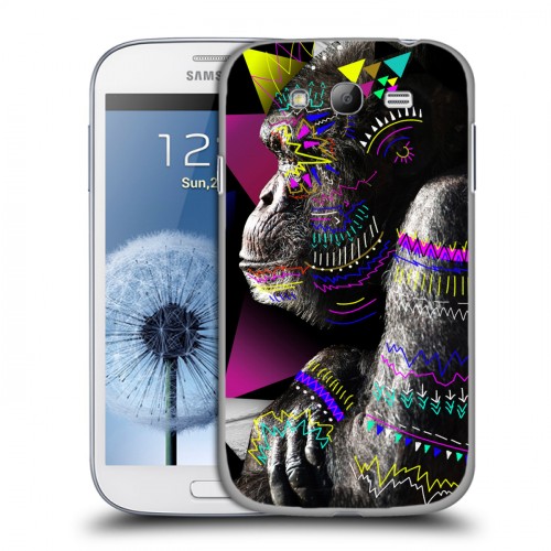 Дизайнерский пластиковый чехол для Samsung Galaxy Grand Животный стиль