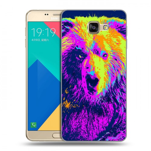 Дизайнерский пластиковый чехол для Samsung Galaxy A9 Животный поп-арт
