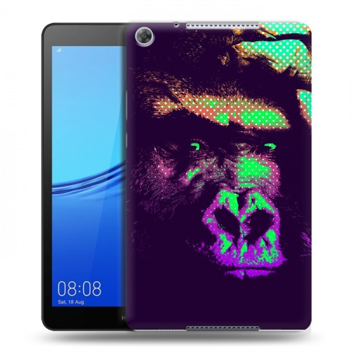 Дизайнерский силиконовый чехол для Huawei MediaPad M5 lite 8 Животный поп-арт
