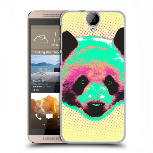 Дизайнерский пластиковый чехол для HTC One E9+ Животный поп-арт
