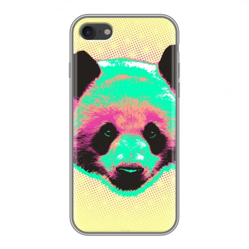 Дизайнерский силиконовый чехол для Iphone 7 Животный поп-арт