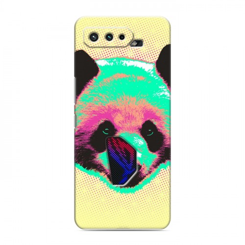 Дизайнерский силиконовый чехол для ASUS ROG Phone 5 Животный поп-арт