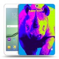 Дизайнерский силиконовый чехол для Samsung Galaxy Tab S2 9.7 Животный поп-арт