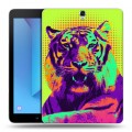 Дизайнерский силиконовый чехол для Samsung Galaxy Tab S3 Животный поп-арт