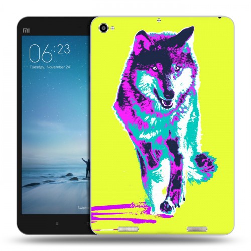 Дизайнерский силиконовый чехол для Xiaomi Mi Pad 2 Животный поп-арт