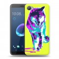 Дизайнерский пластиковый чехол для HTC Desire 12 Животный поп-арт