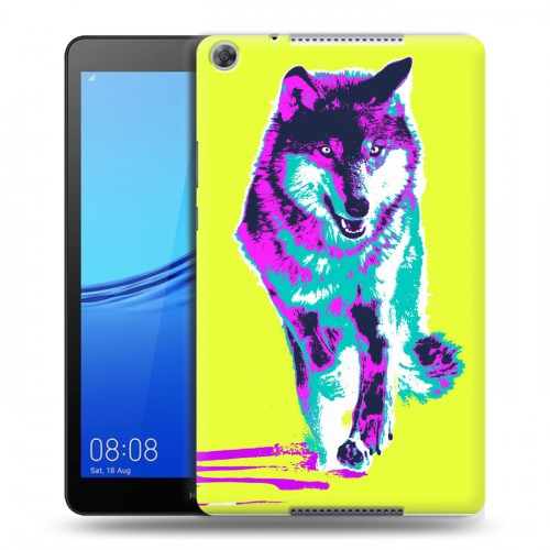 Дизайнерский силиконовый чехол для Huawei MediaPad M5 lite 8 Животный поп-арт