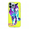 Дизайнерский силиконовый чехол для Iphone 13 Pro Max Животный поп-арт