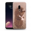 Дизайнерский силиконовый чехол для Meizu 15 Plus Креатив дизайн