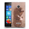 Дизайнерский пластиковый чехол для Microsoft Lumia 435 Креатив дизайн