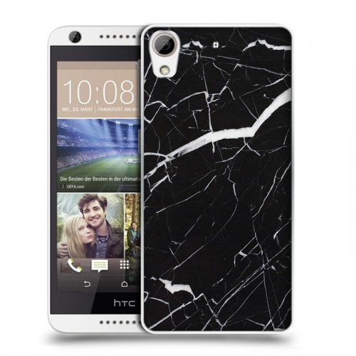 Дизайнерский силиконовый чехол для HTC Desire 626 Мрамор текстура