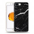 Дизайнерский пластиковый чехол для Iphone 7 Plus / 8 Plus Мрамор текстура