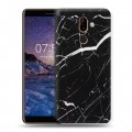 Дизайнерский пластиковый чехол для Nokia 7 Plus Мрамор текстура