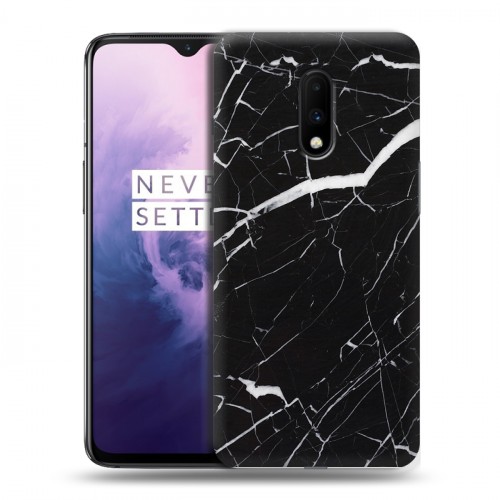 Дизайнерский пластиковый чехол для OnePlus 7 Мрамор текстура