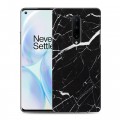 Дизайнерский пластиковый чехол для OnePlus 8 Мрамор текстура