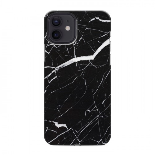 Дизайнерский силиконовый чехол для Iphone 12 Мрамор текстура