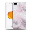 Дизайнерский пластиковый чехол для Iphone 7 Plus / 8 Plus Мрамор текстура