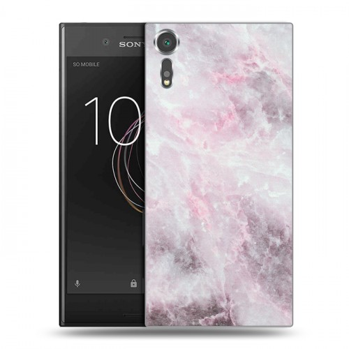 Дизайнерский пластиковый чехол для Sony Xperia XZs Мрамор текстура