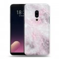 Дизайнерский пластиковый чехол для Meizu 15 Plus Мрамор текстура