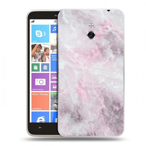 Дизайнерский пластиковый чехол для Nokia Lumia 1320 Мрамор текстура