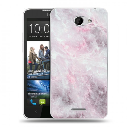Дизайнерский пластиковый чехол для HTC Desire 516 Мрамор текстура