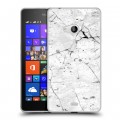 Дизайнерский пластиковый чехол для Microsoft Lumia 540 Мрамор текстура