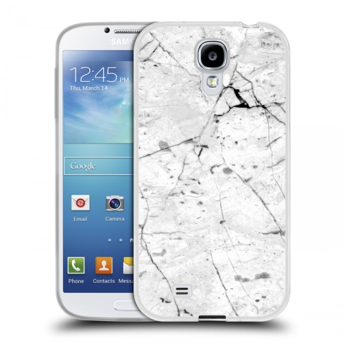 Дизайнерский пластиковый чехол для Samsung Galaxy S4 Мрамор текстура