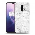 Дизайнерский пластиковый чехол для OnePlus 7 Мрамор текстура