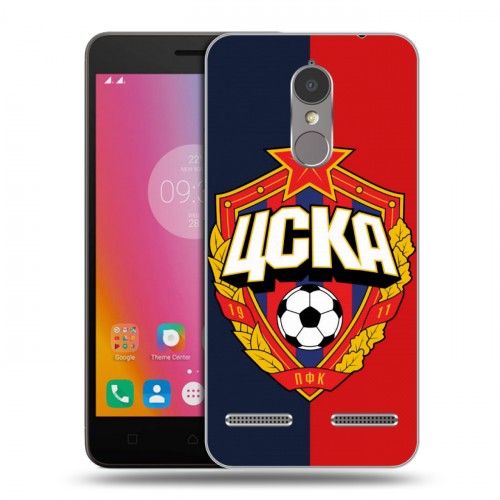 Дизайнерский пластиковый чехол для Lenovo K6 Цска