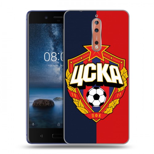 Дизайнерский пластиковый чехол для Nokia 8 Цска