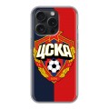 Дизайнерский силиконовый чехол для Iphone 15 Pro Цска