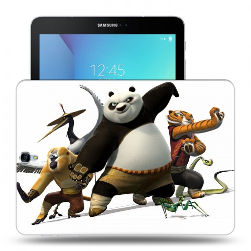 Дизайнерский силиконовый чехол для Samsung Galaxy Tab S3 Кунг-фу панда