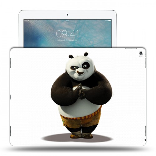 Дизайнерский силиконовый чехол для Ipad Pro Кунг-фу панда