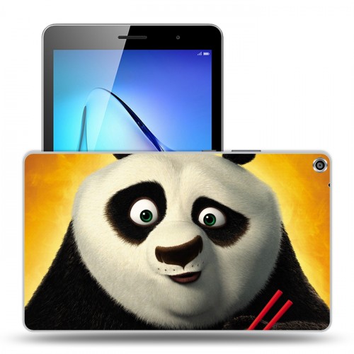 Дизайнерский силиконовый чехол для Huawei MediaPad T3 8 Кунг-фу панда