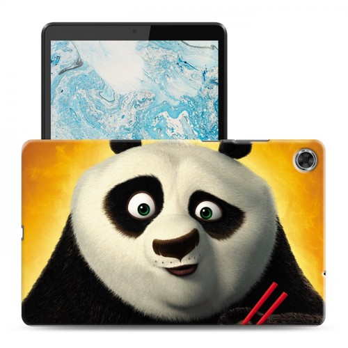 Дизайнерский силиконовый чехол для Lenovo Tab M8 Кунг-фу панда