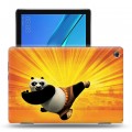 Дизайнерский силиконовый чехол для Huawei MediaPad M5 Lite Кунг-фу панда