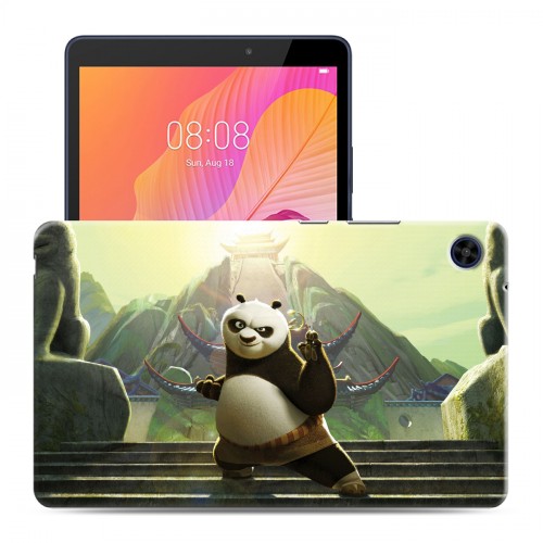 Дизайнерский силиконовый чехол для Huawei MatePad T8 Кунг-фу панда