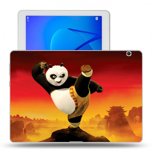 Дизайнерский силиконовый чехол для Huawei MediaPad T3 10 Кунг-фу панда