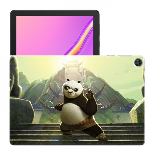 Дизайнерский силиконовый чехол для Huawei MatePad T10 Кунг-фу панда