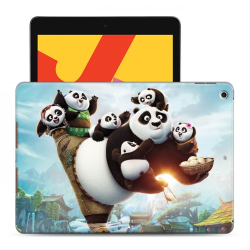 Дизайнерский силиконовый чехол для Ipad 10.2 (2019) Кунг-фу панда