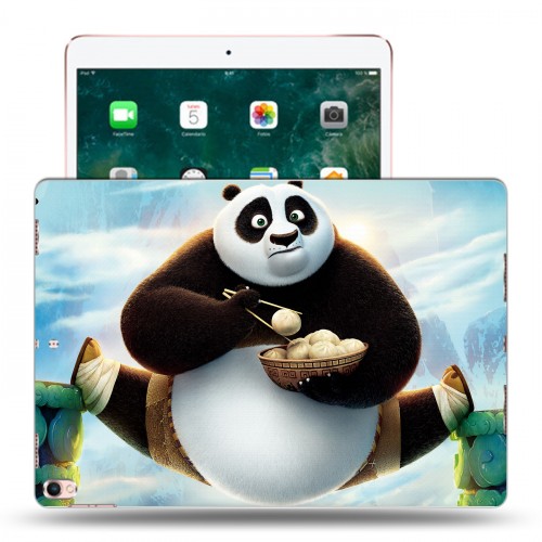 Дизайнерский пластиковый чехол для Ipad Pro 10.5 Кунг-фу панда