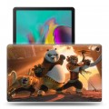 Дизайнерский силиконовый чехол для Samsung Galaxy Tab A 10.1 (2019) Кунг-фу панда