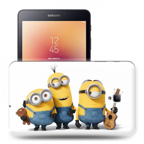 Дизайнерский силиконовый чехол для Samsung Galaxy Tab A 8.0 (2017) Миньоны