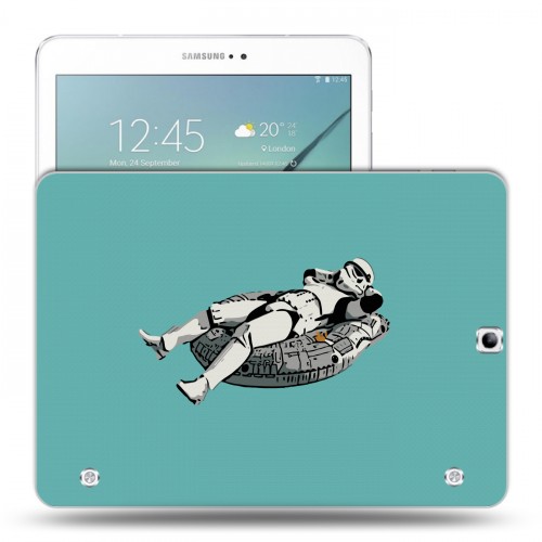 Дизайнерский силиконовый чехол для Samsung Galaxy Tab S2 9.7 Звездные войны