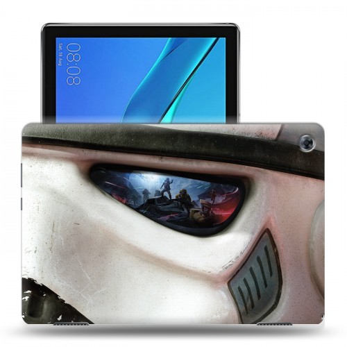 Дизайнерский силиконовый чехол для Huawei MediaPad M5 Lite Звездные войны