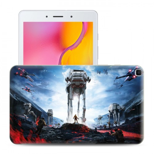 Дизайнерский силиконовый чехол для Samsung Galaxy Tab A 8.0 (2019) Звездные войны