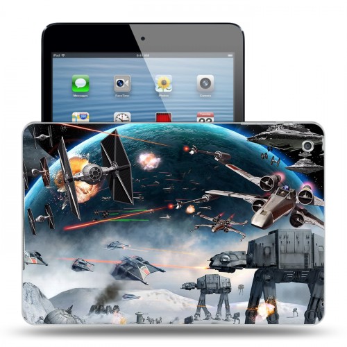 Дизайнерский силиконовый чехол для Ipad Mini Звездные войны