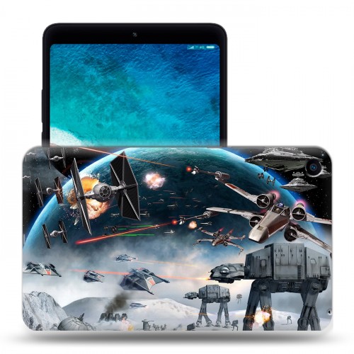 Дизайнерский силиконовый чехол для Xiaomi Mi Pad 4 Звездные войны