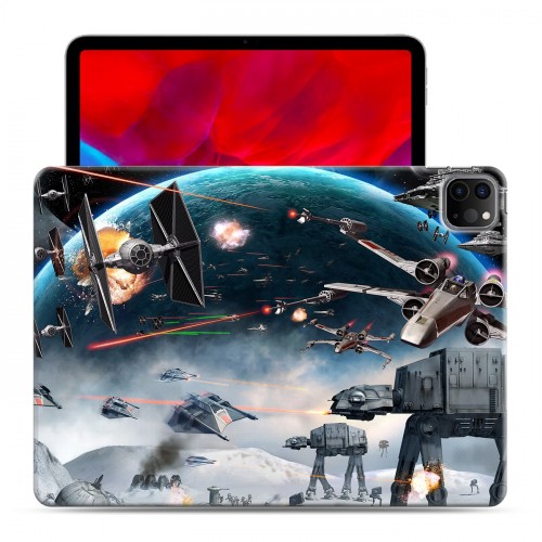 Дизайнерский силиконовый чехол для Ipad Pro 11 (2020) Звездные войны