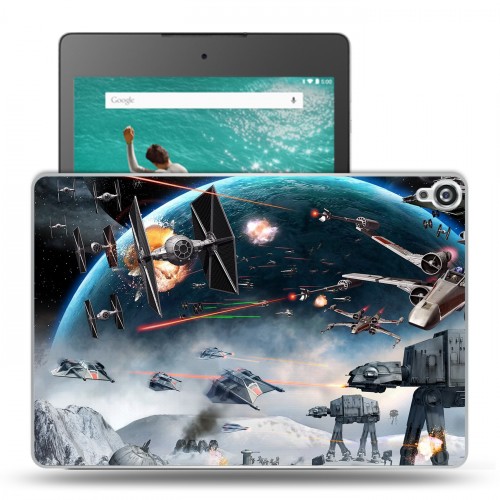 Дизайнерский пластиковый чехол для Google Nexus 9 Звездные войны